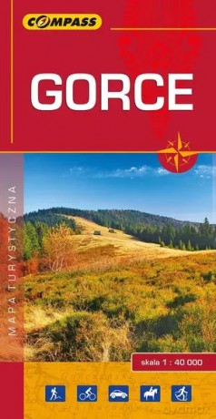 Gorce. Mapa turystyczna w skali 1:40 000