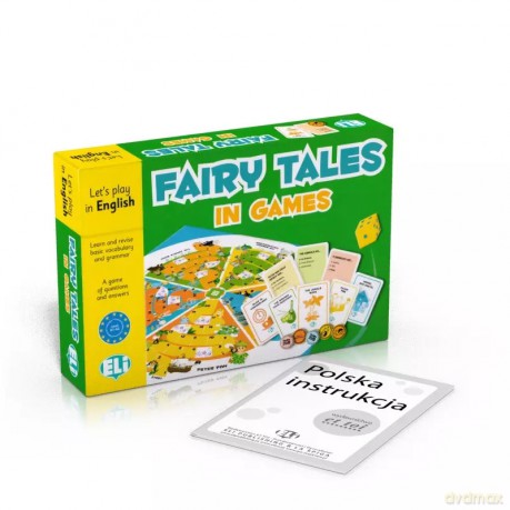 Gra językowa Angielski Fairy Tales in Games [KSIĄŻKA]