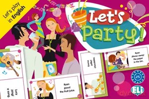 Gra językowa Angielski Let's party. Opr. karton [KSIĄŻKA]