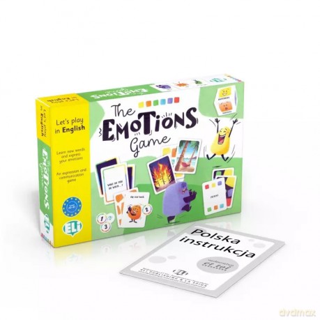 Gra językowa Angielski The Emotions Game [KSIĄŻKA]
