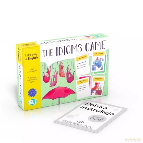 Gra językowa Angielski The Idioms Game. OOS [KSIĄŻKA]