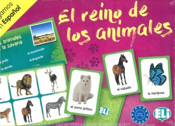 Gra językowa Hiszpański El reino de los animales [KSIĄŻKA]
