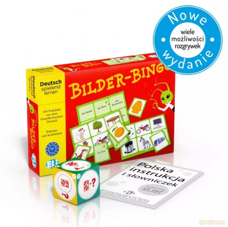 Gra językowa Niemiecki Bilder Bingo New [KSIĄŻKA]