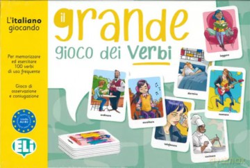 Gra językowa Włoski Il Grande Gioco dei Verbi [KSIĄŻKA]