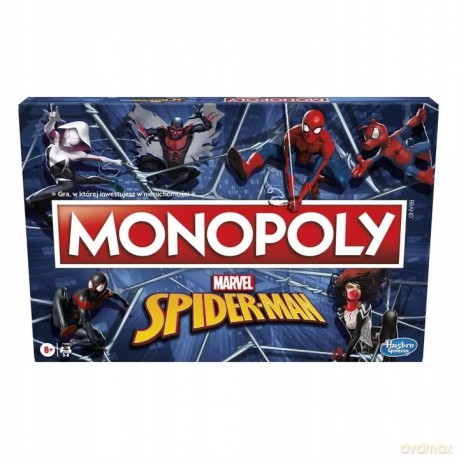 GRA MONOPOLY Spiderman F3968 /6