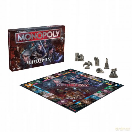 Gra planszowa Monopoly Wiedźmin gra planszowa Hasbro [GRA]