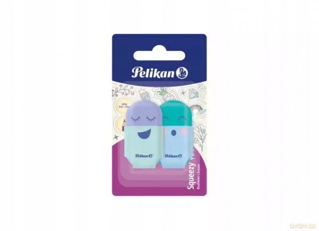 Gumka do mazania Pelikan Wielokolorowy 2 szt.