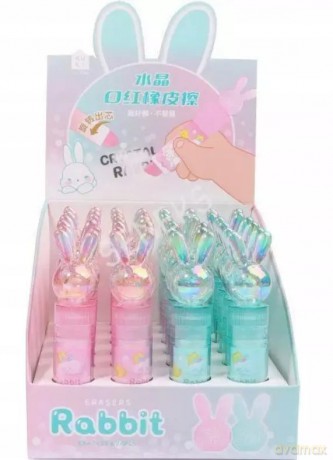 Gumka do ołówka Rabbit Crystal (mix wzorów)