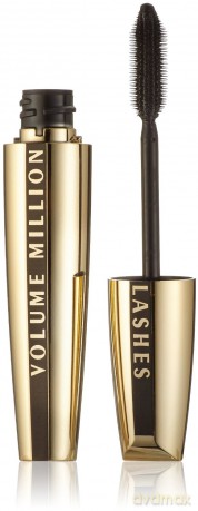 Loreal Mascara Million Lashes pogrubiający tusz do rzęs10,5 ml - Black czarny [KOSMETYKI]