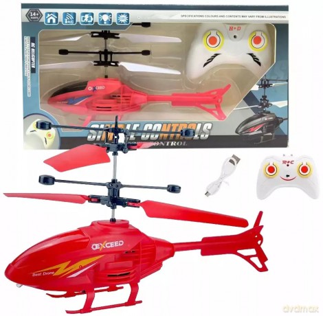 Helikopter na radio z ładow.4kol BSAM7845 37845