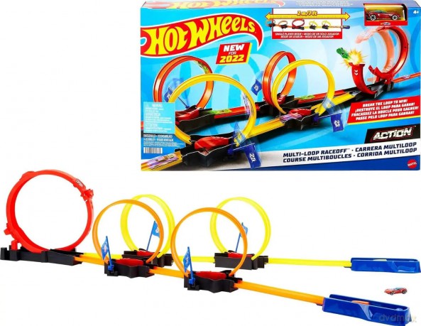 Hot Wheels. HDR83 Tor Rajd przez pętlę