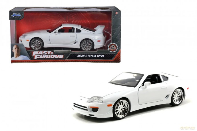 Jada F F Toyota Supra White 1995 1 24