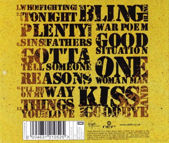 UB 40: Who You Fighting For [CD]