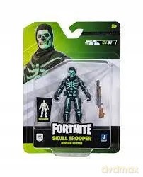 Jas Fortnite Figurka Skull Trooper Green