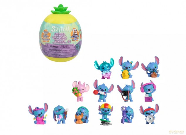 Jup Stitch Mini Figurki Kapsuła Asst