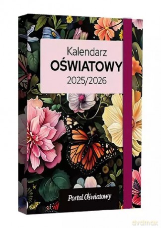 Kalendarz Oświatowy 2025/2026 Kwiaty [KALENDARZ]
