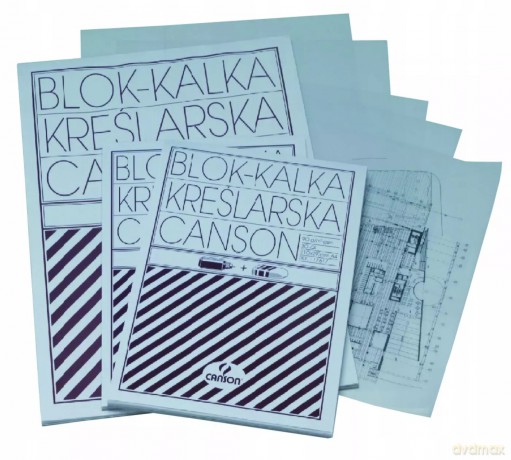 Kalka kreślarska Canson A3/250k. 90/95g