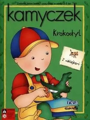 Kamyczek z naklejkami krokodyl rea - Jeannine Beaulieu [KSIĄŻKA]