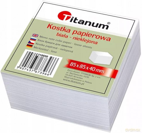 Karteczki biurowe Titanum