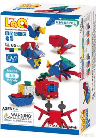 Klocki Basic 3D (85 elementów) [KLOCKI]