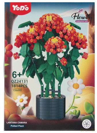Klocki Konstrukcyjne Kwiaty 1814szt Mega Creative 567491 [KLOCKI]
