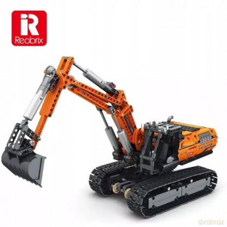 Klocki Reobrix Koparka Budowlana Dynamic Engineering Excavator 1106pcs Tech [KLOCKI]