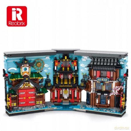 Klocki Reobrix The Ninja World Street View Book 3086 Pcs Technic [KLOCKI]