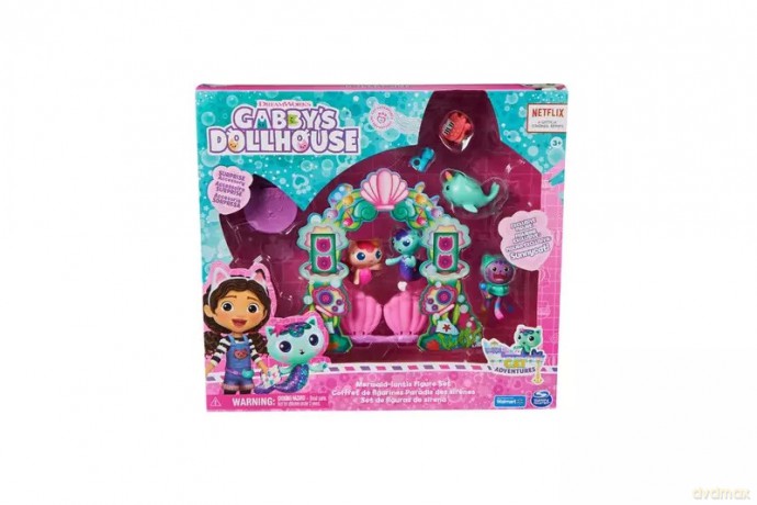 Koci domek Gabi Mermaid-lantis zestaw figurek