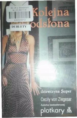 Kolejna odsłona, książka papierowa - Cecily Von Ziegesar [KSIĄŻKA]