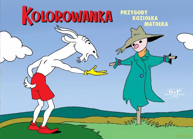 Kolorowanka Przygody Koziołka Matołka (strach) [KSIĄŻKA]