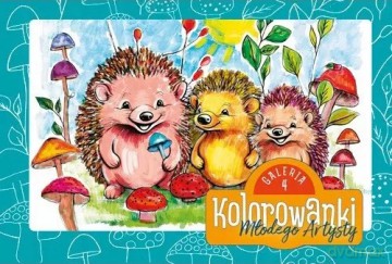 Kolorowanki Młodego Artysty Galeria 4 - Agnieszka Suska [KSIĄŻKA]