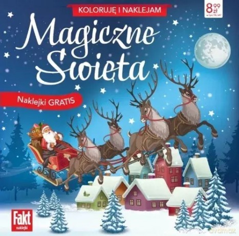 Koloruję i najklejam. Magiczne święta [KSIĄŻKA]