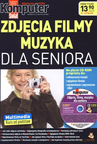 Komputer świat. Biblioteczka extra 3/2010. Zdjęcia, filmy, muzyka dla seniora + CD [KSIĄŻKA]