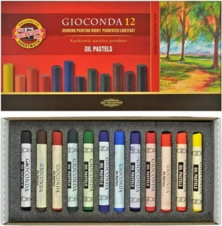 Kredki pastelowe Koh-I-Noor Gioconda 8352 12 sztuk