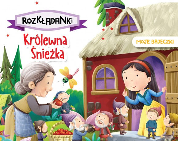 Królewna śnieżka. Moje bajeczki. Rozkładanki [KSIĄŻKA]