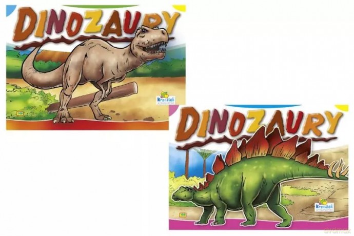 Książeczka Mała dinozaury 047 43238