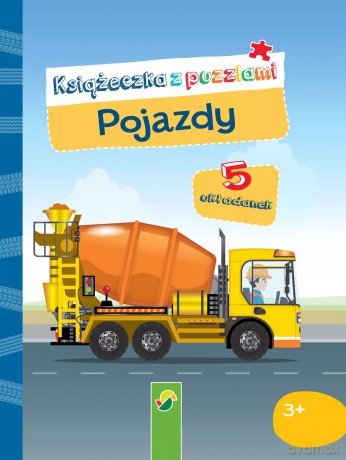 Książeczka z puzzlami. Pojazdy [KSIĄŻKA]
