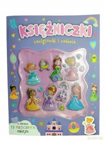 Księżniczki. Łamigłówki i zadania