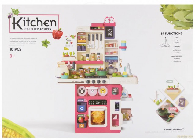 Kuchnia Na Baterie z Akcesoriami I Obiegiem Wody Mega Creative 568410