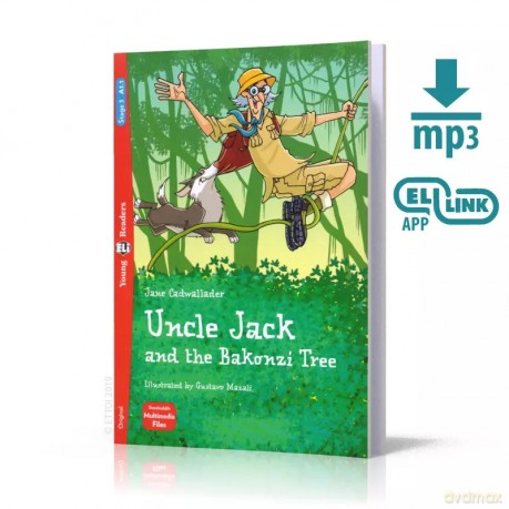 LA Uncle Jack and the Bakonzi Tree książka + CD A1. - Jane Cadwallader [KSIĄŻKA]