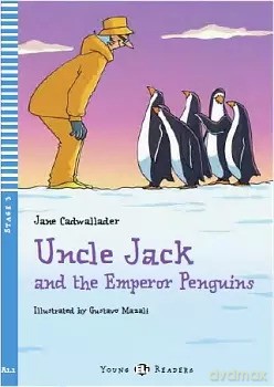LA Uncle Jack and the Emperor Penguins książka + CD A1 OOP - Jane Cadwallader [KSIĄŻKA]