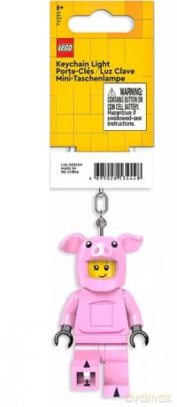LEGO Breloki Breloczek LED Świnka LGL-KE212H [KLOCKI]