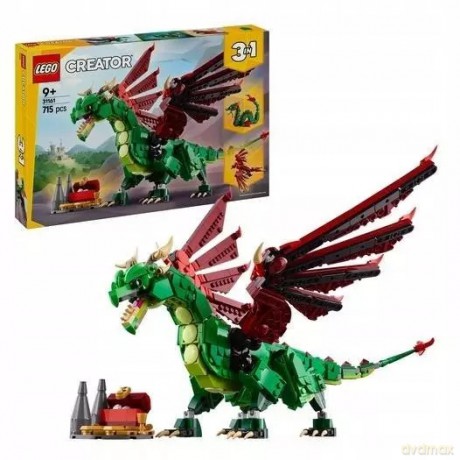 LEGO Creator 3 w 1 Średniowieczny smok 31161 (4 sztuki) [KLOCKI]