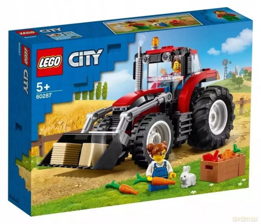 LEGOR CITY 60287 6szt Traktor [KSIĄŻKA]