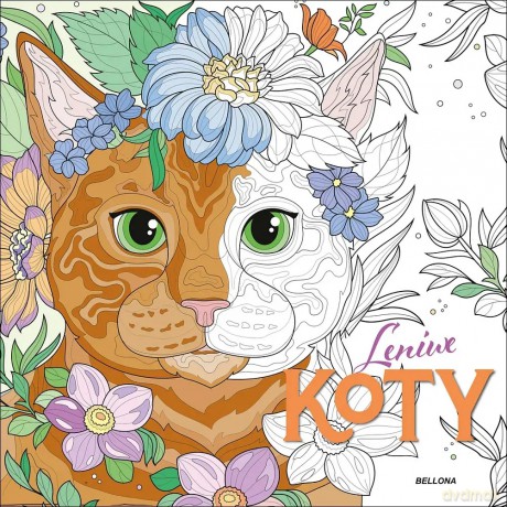 Leniwe koty (kolorowanka) [KSIĄŻKA]