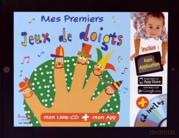 LF Mes premiers jeux de doigts książka +CD + APP /piosenki/ [KSIĄŻKA]