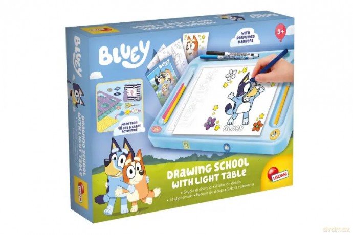 Lisciani BLUey szkoła rysowania tablica LED 10681