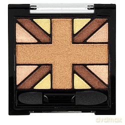 Rimmel Glam Eyes HD Quad Eye Shadow Cienie do powiek 2,5 g - Heart of Gold 007 [KOSMETYKI]