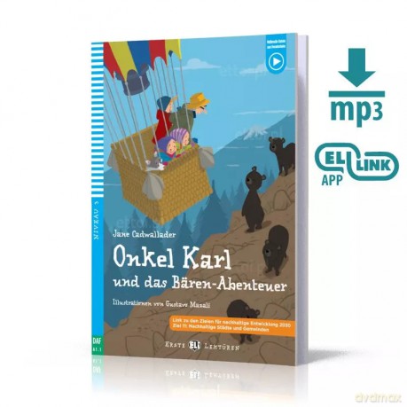 LN Onkel Karl und das Baren-Abenteuer + audio mp3 A1.1 [KSIĄŻKA]