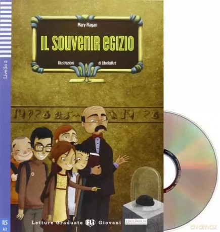 LW Il souvenir egizio Książka + Audio-CD A2 - Mary Flagan [KSIĄŻKA]